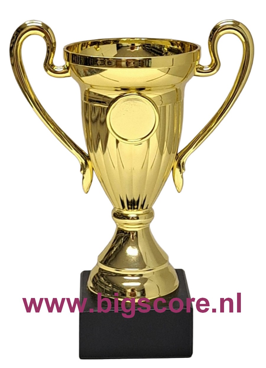 AUB 552 Kunststofbeker Goud LAATSE 5 stuks OP=OP!!